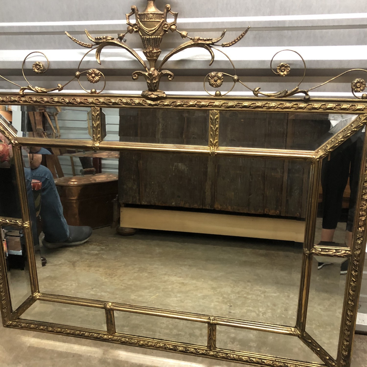 Antique Gold Mirror