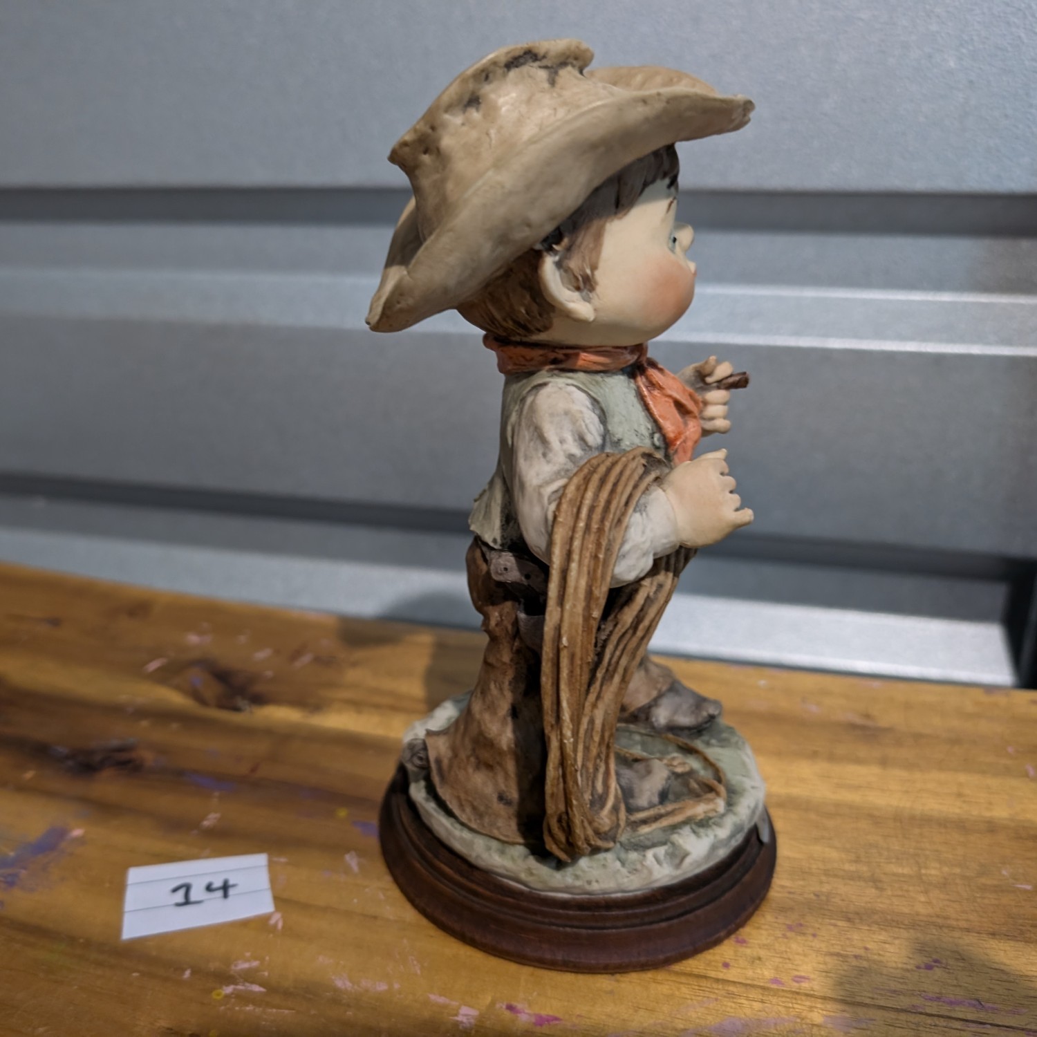 Gulliver’s World - Giuseppe Armani sculpture - Cowboy - Made in Italy