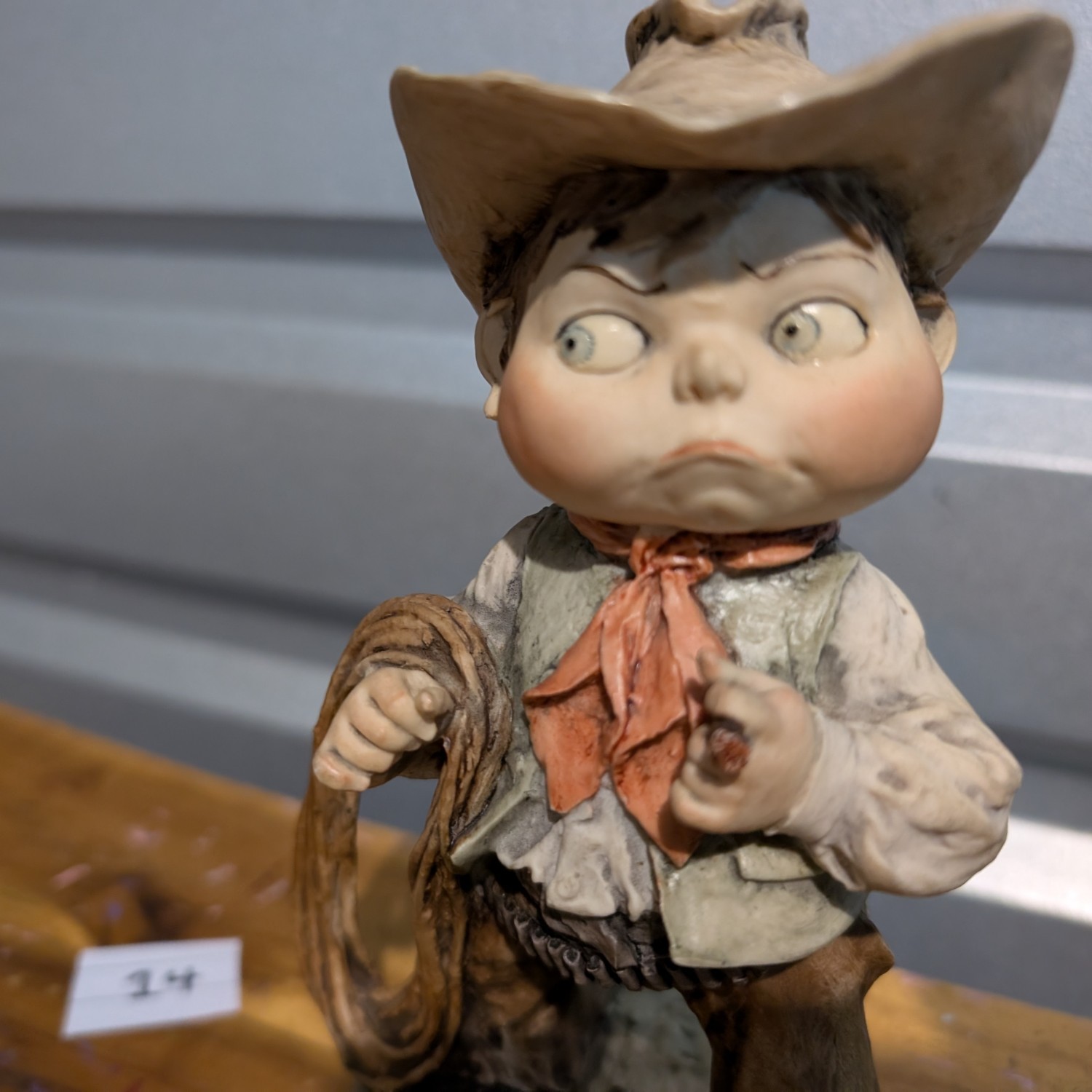 Gulliver’s World - Giuseppe Armani sculpture - Cowboy - Made in Italy