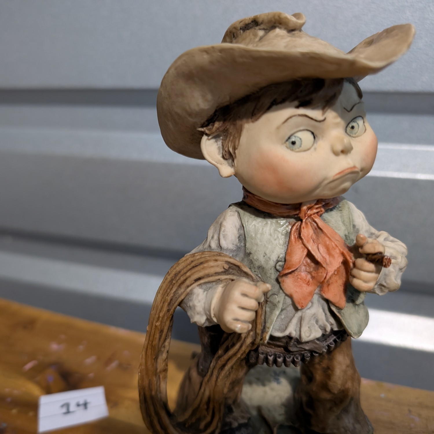 Gulliver’s World - Giuseppe Armani sculpture - Cowboy - Made in Italy