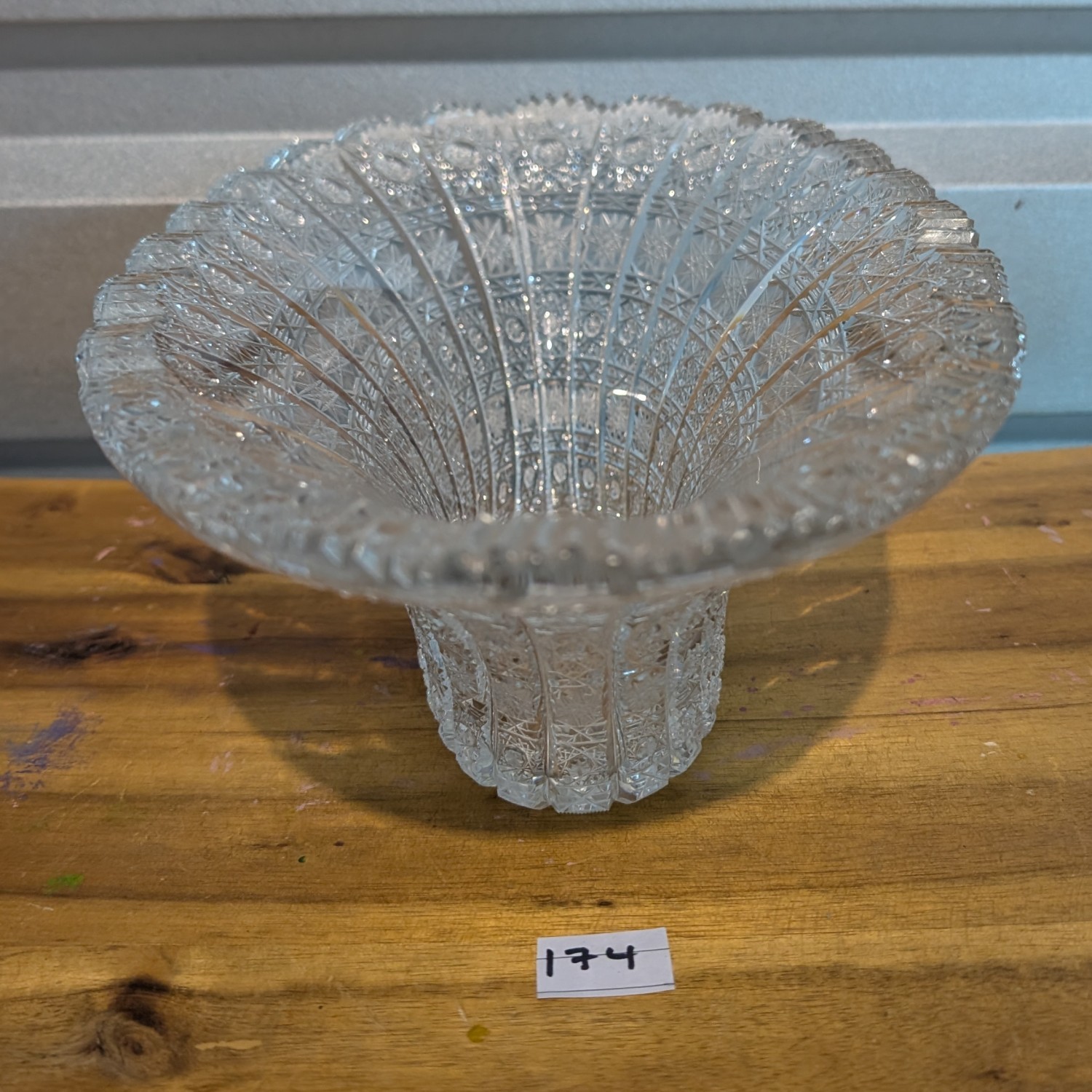 Queen Lace Bohemian Crystal Oval Bowl