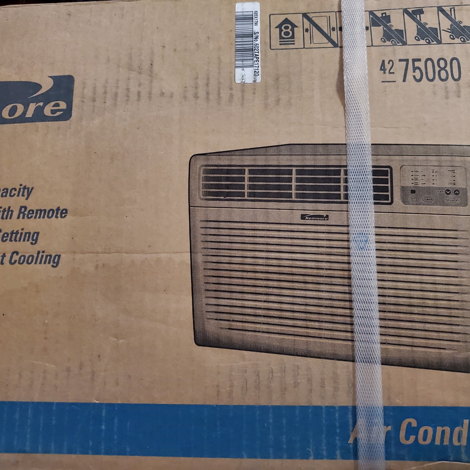 Kenmore 8,000 btu window air conditioner (brand new)