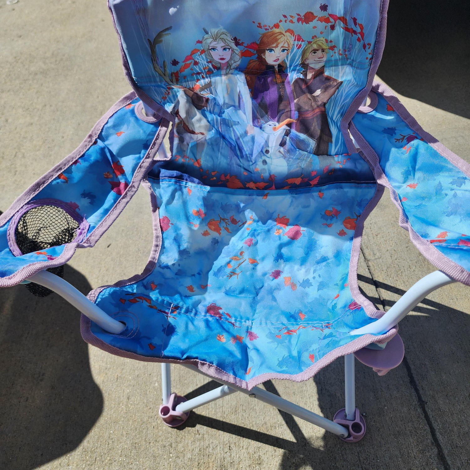 Elsa & Anna Frozen Fold and Go Chair