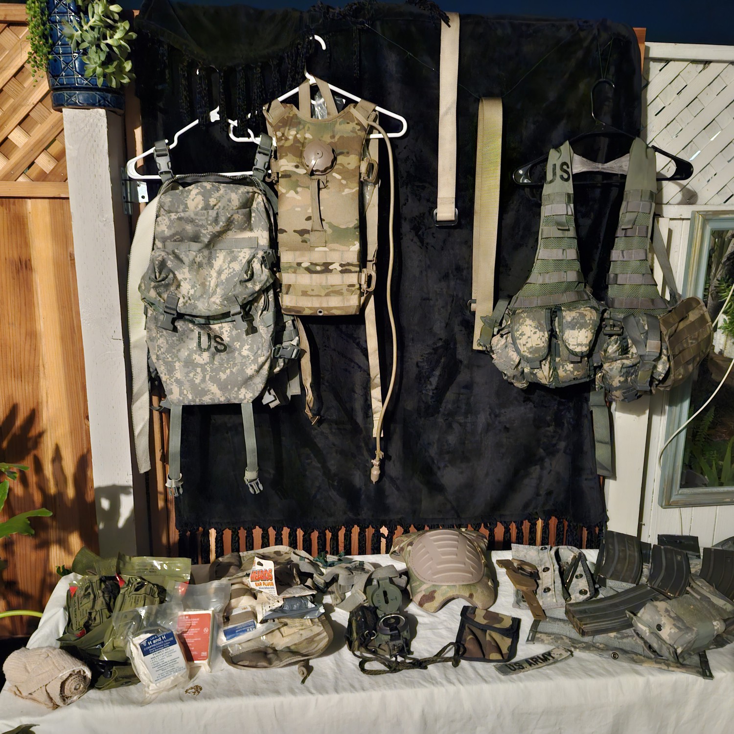 Army Soilder equipment 