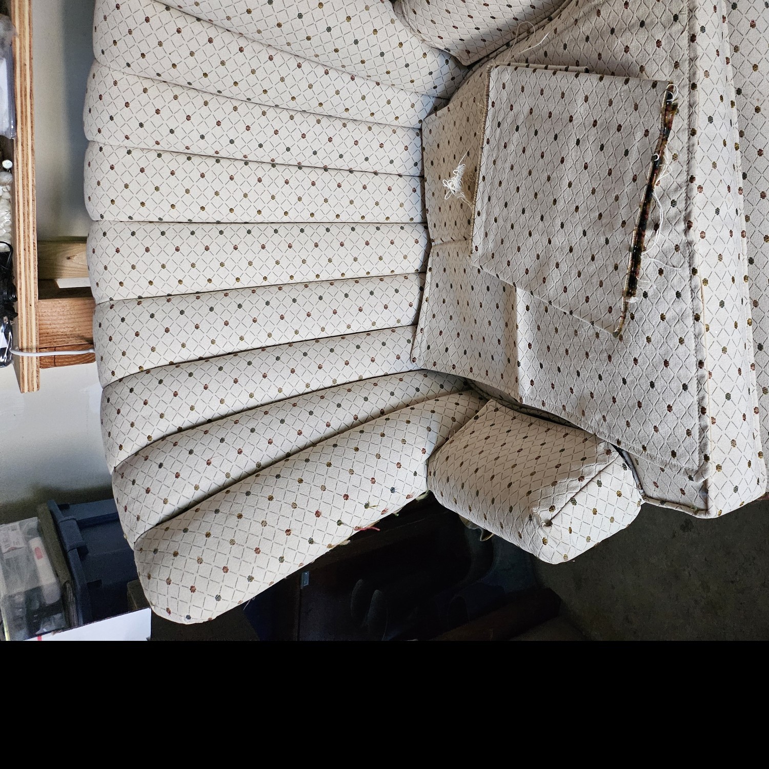 Vintage/Antique Upholstered Armchair