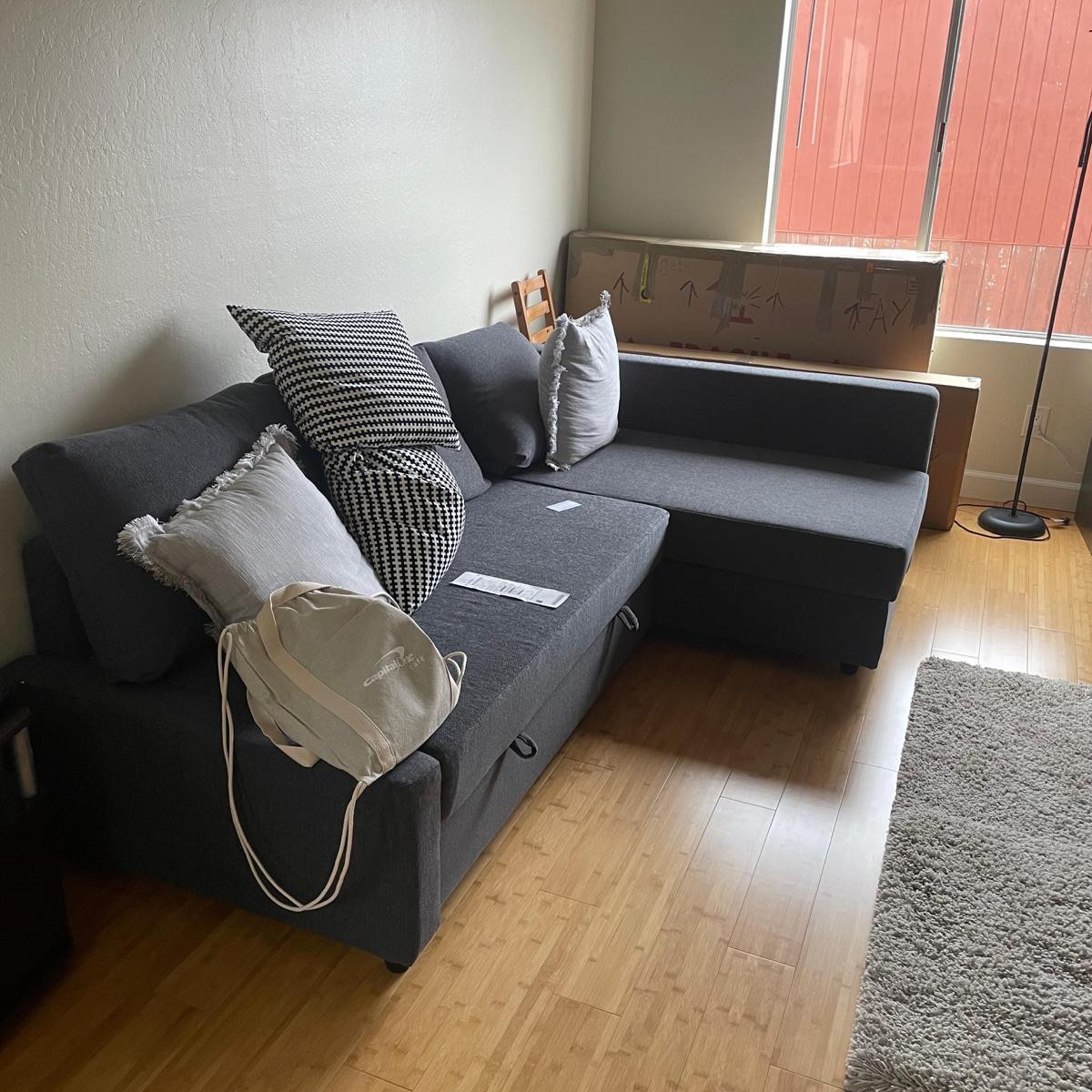 FRIHETEN Sleeper sofa - Like New
