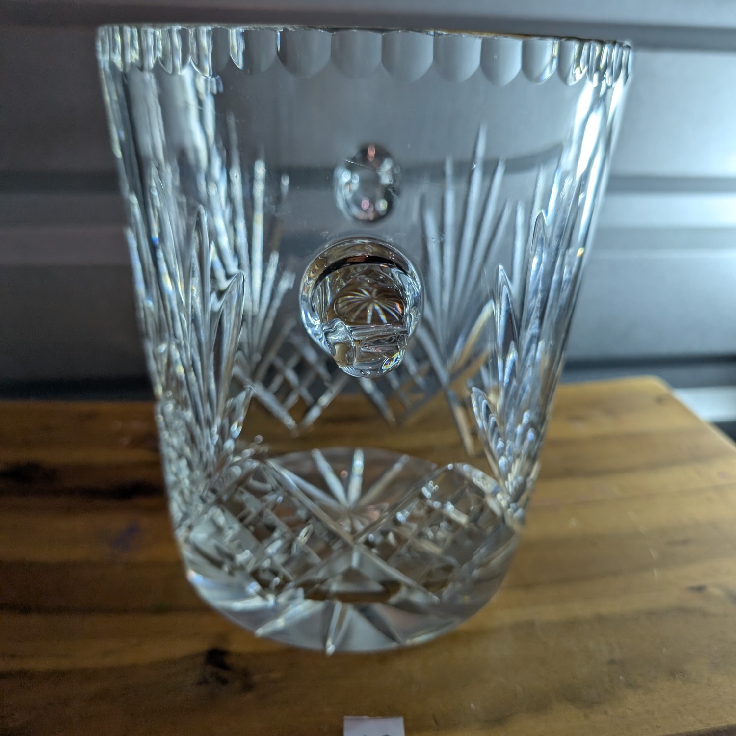 Vintage Crystal Ice/Champagne Bucket