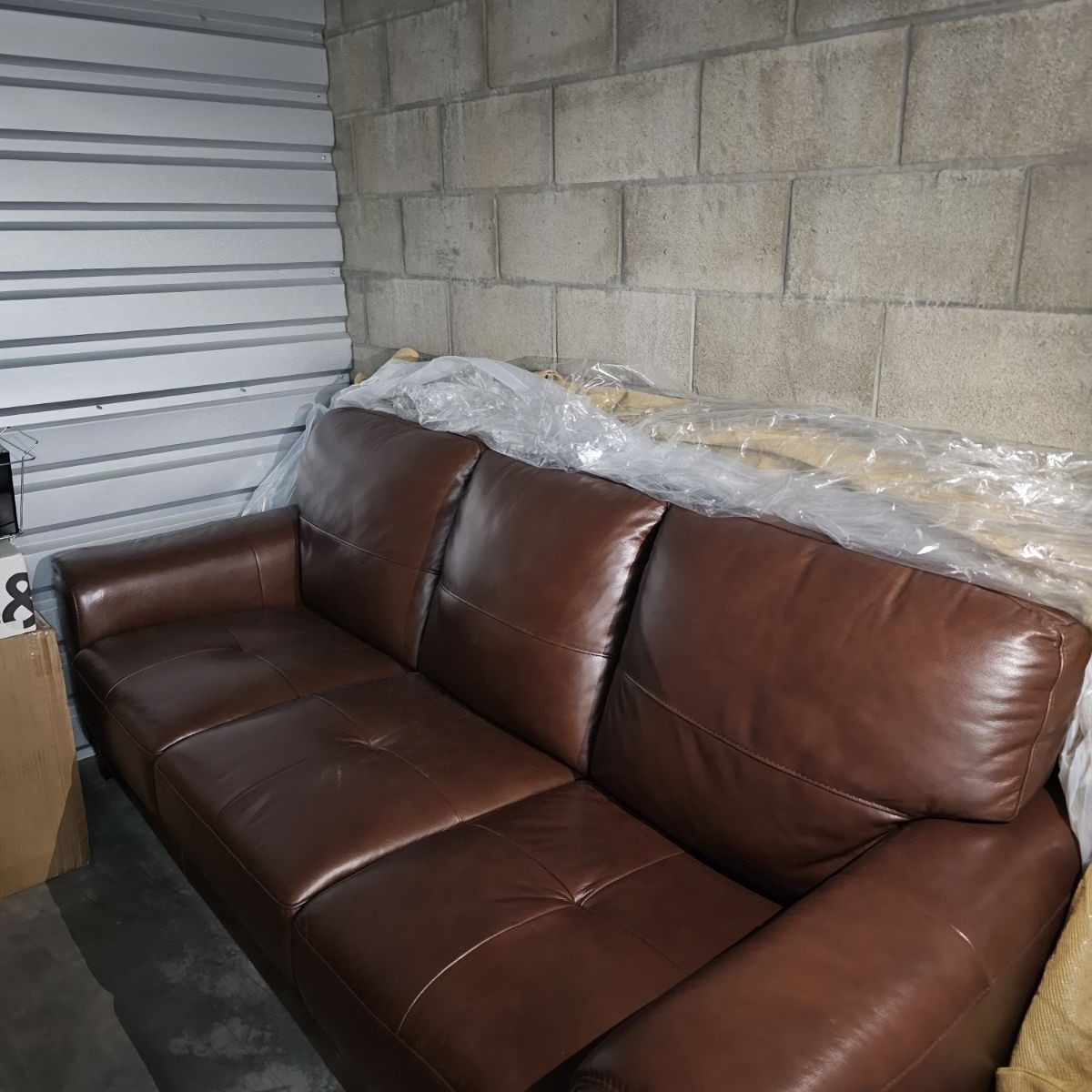 Classic Leather Sofa