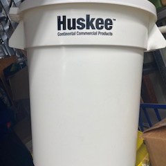 20 gal Round Receptacle (Bucket) w/ Lid