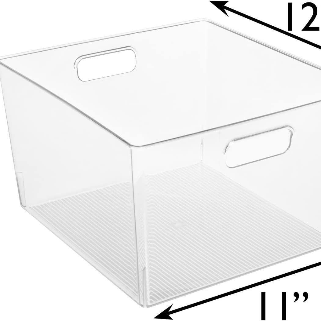  ClearSpace Clear Plastic Storage Bins – XL qty 18