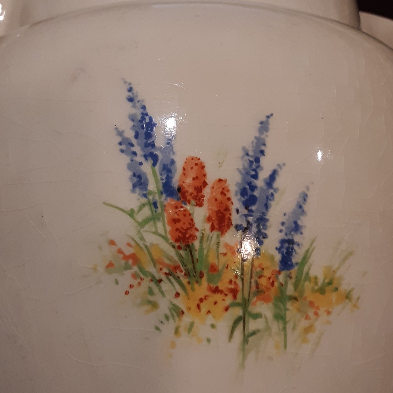 Floral Ceramic Pitcher