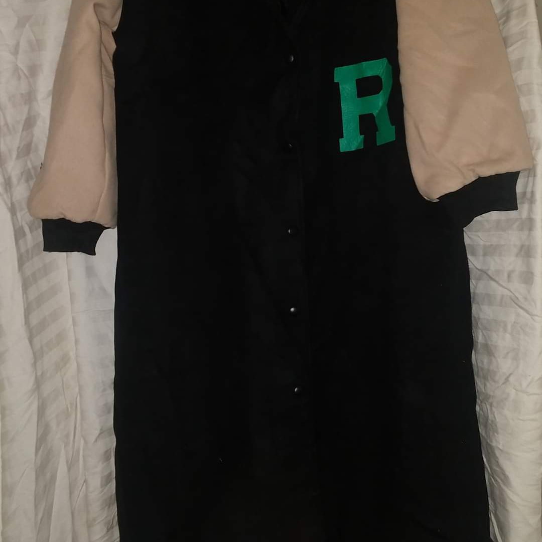 Varsity trench coat