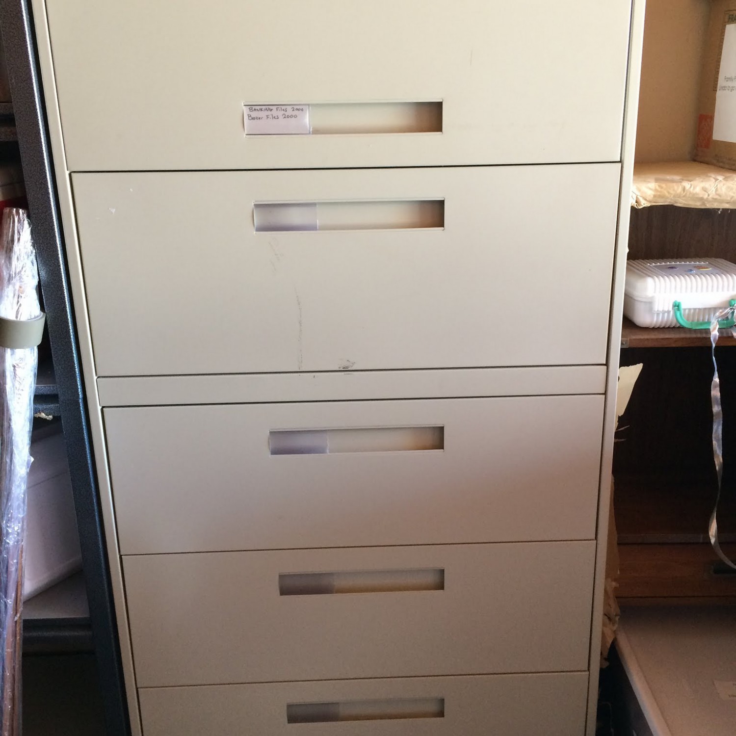 5 drawer file cabinet 
