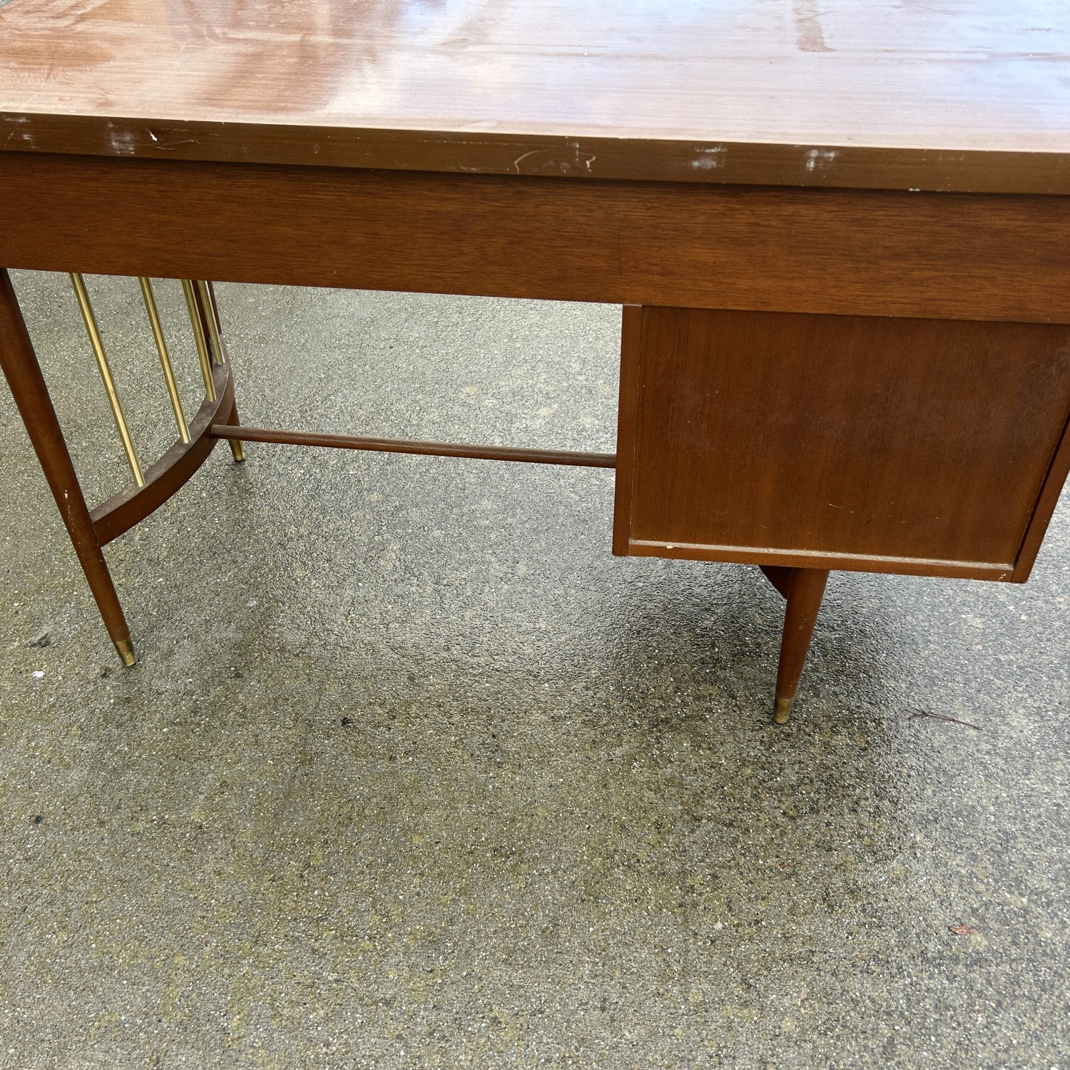 Mid century modern desk