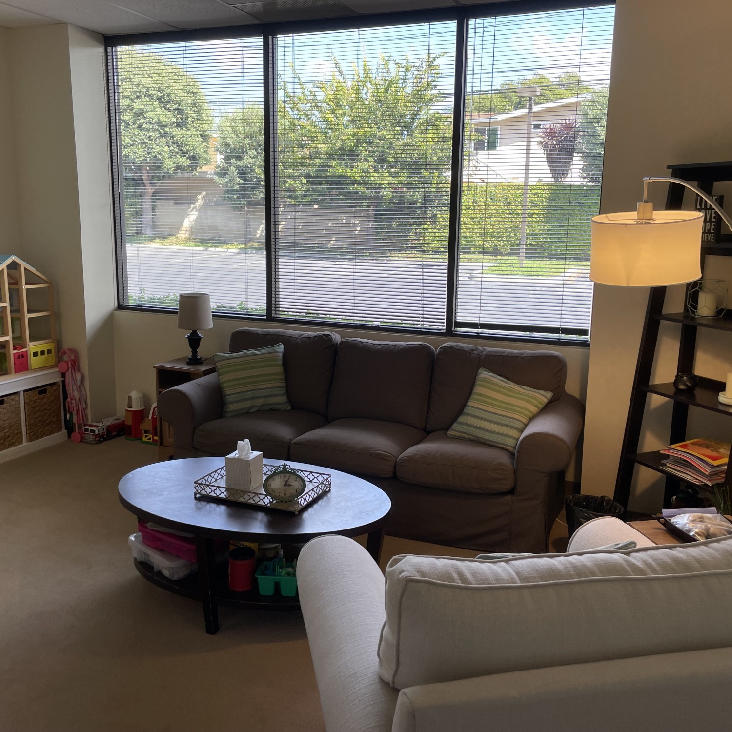 Couch with washable cushion covers