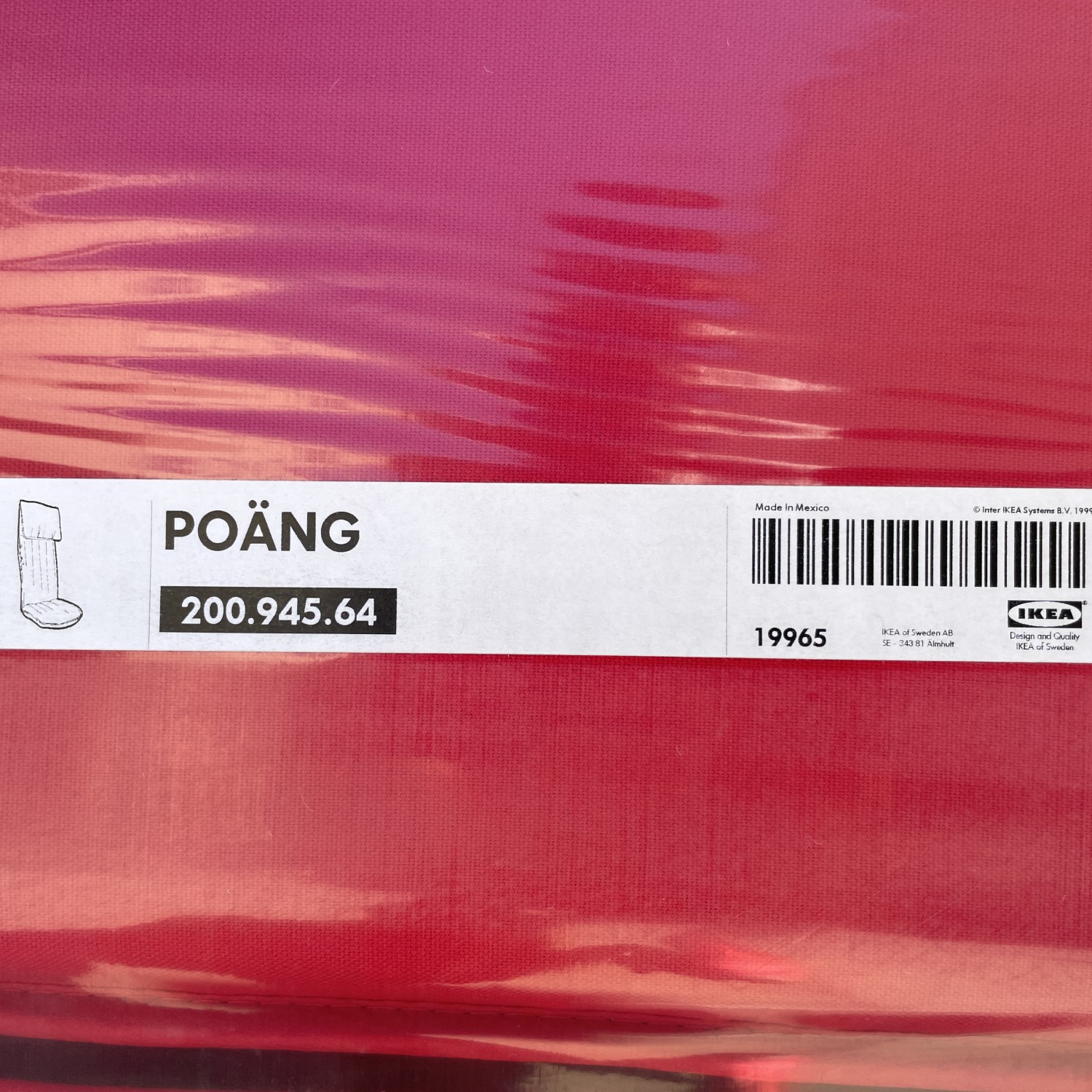 Ikea “Poang” chair and ottoman cushions—NEW