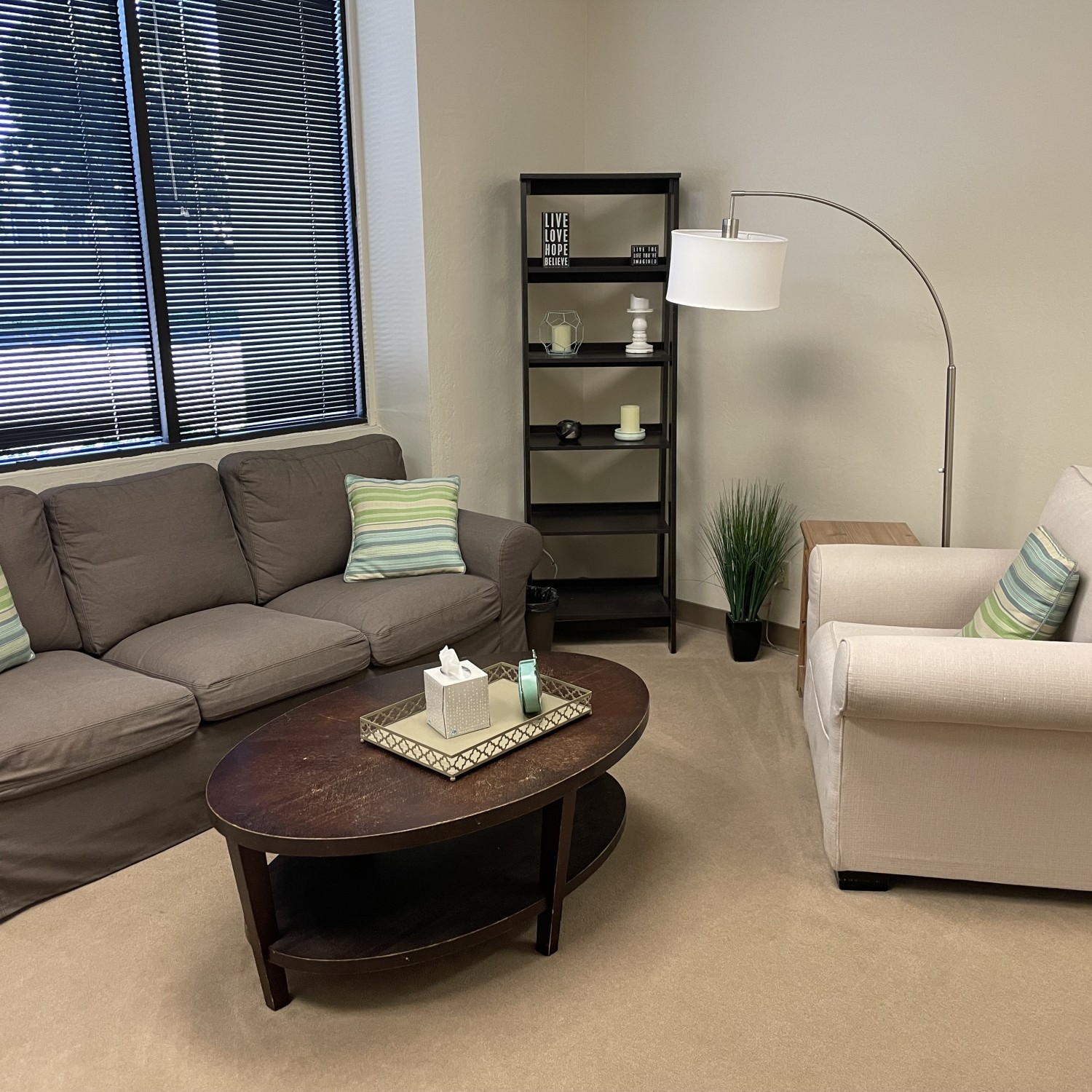 Couch with washable cushion covers