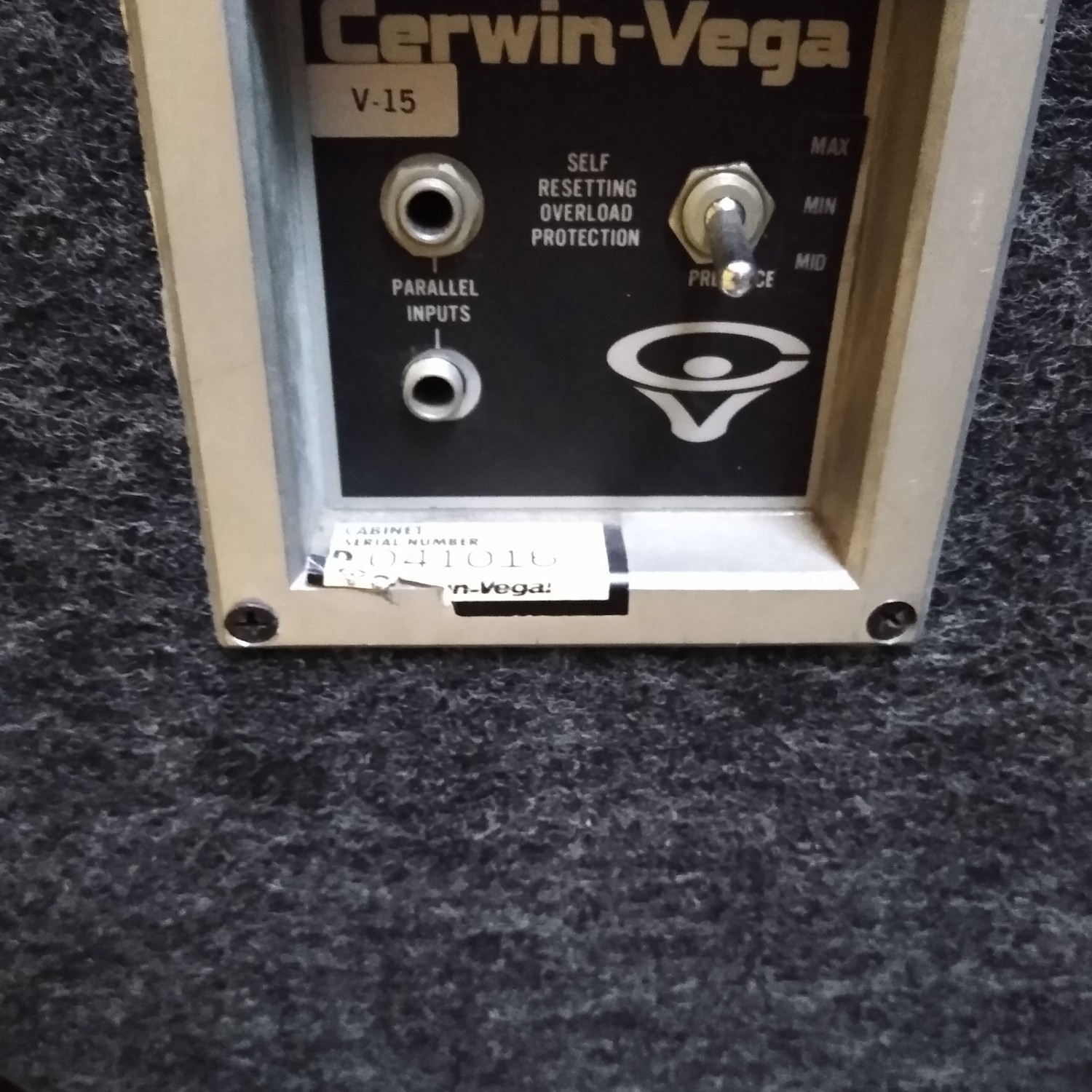 Sweet PA/Music system! Cerwin/Vega