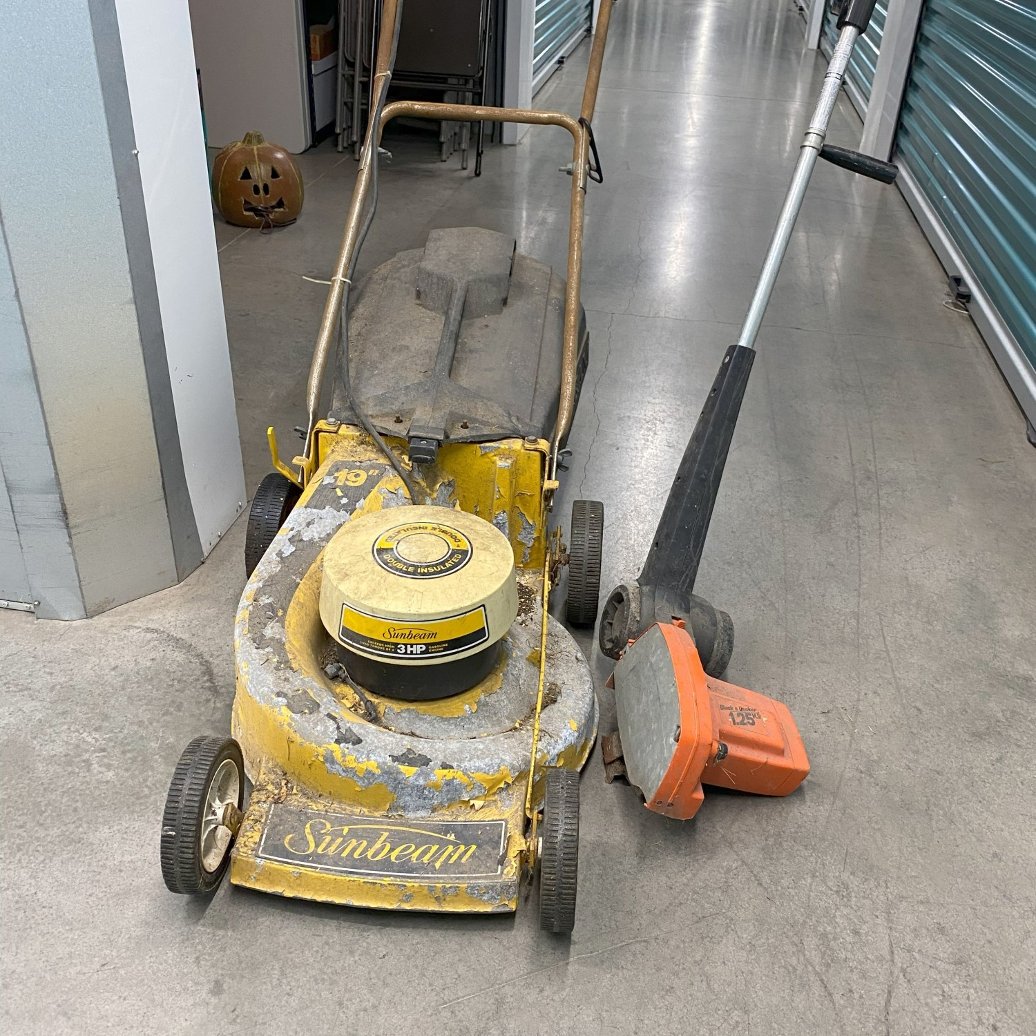 Electric mower and edger