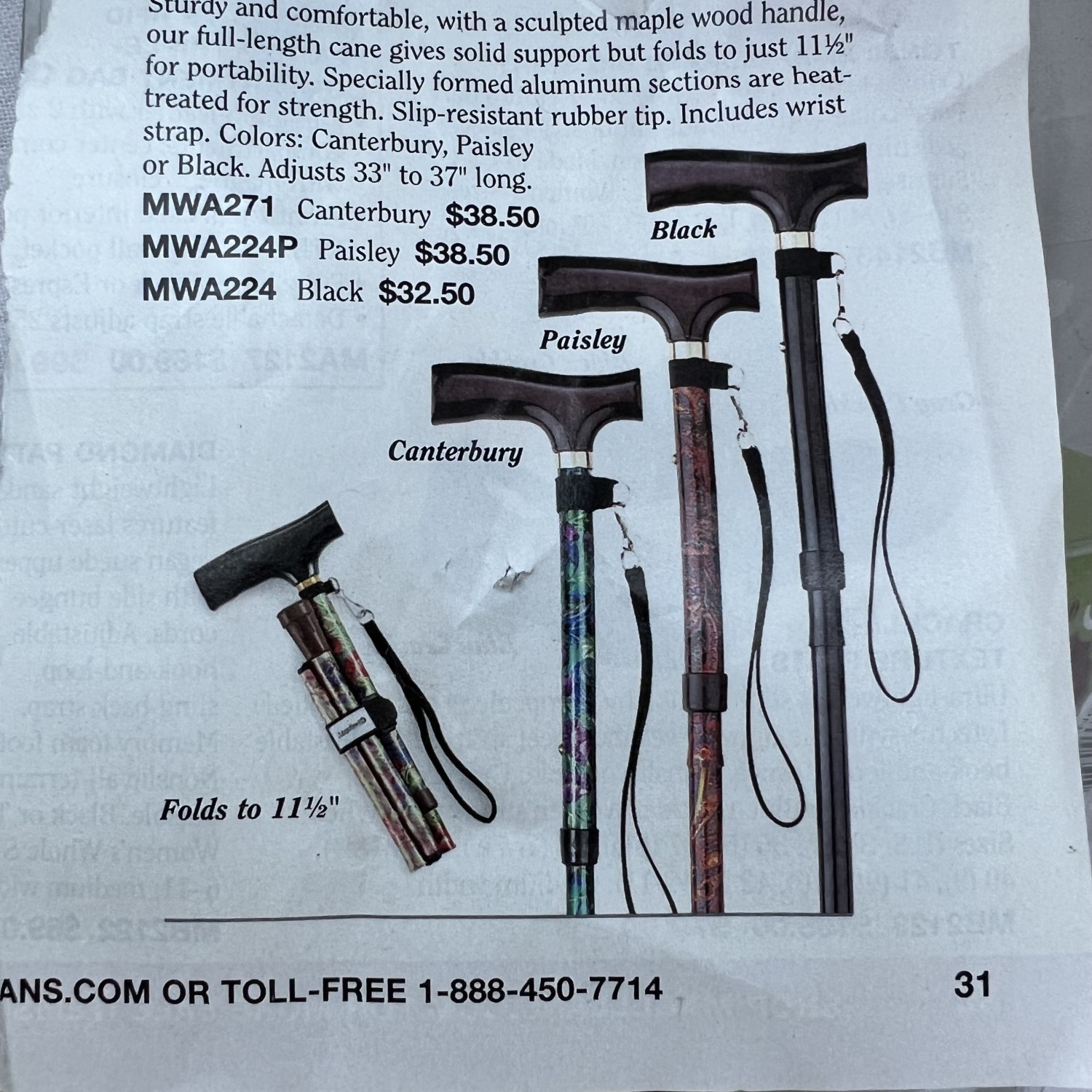 Folding Cane