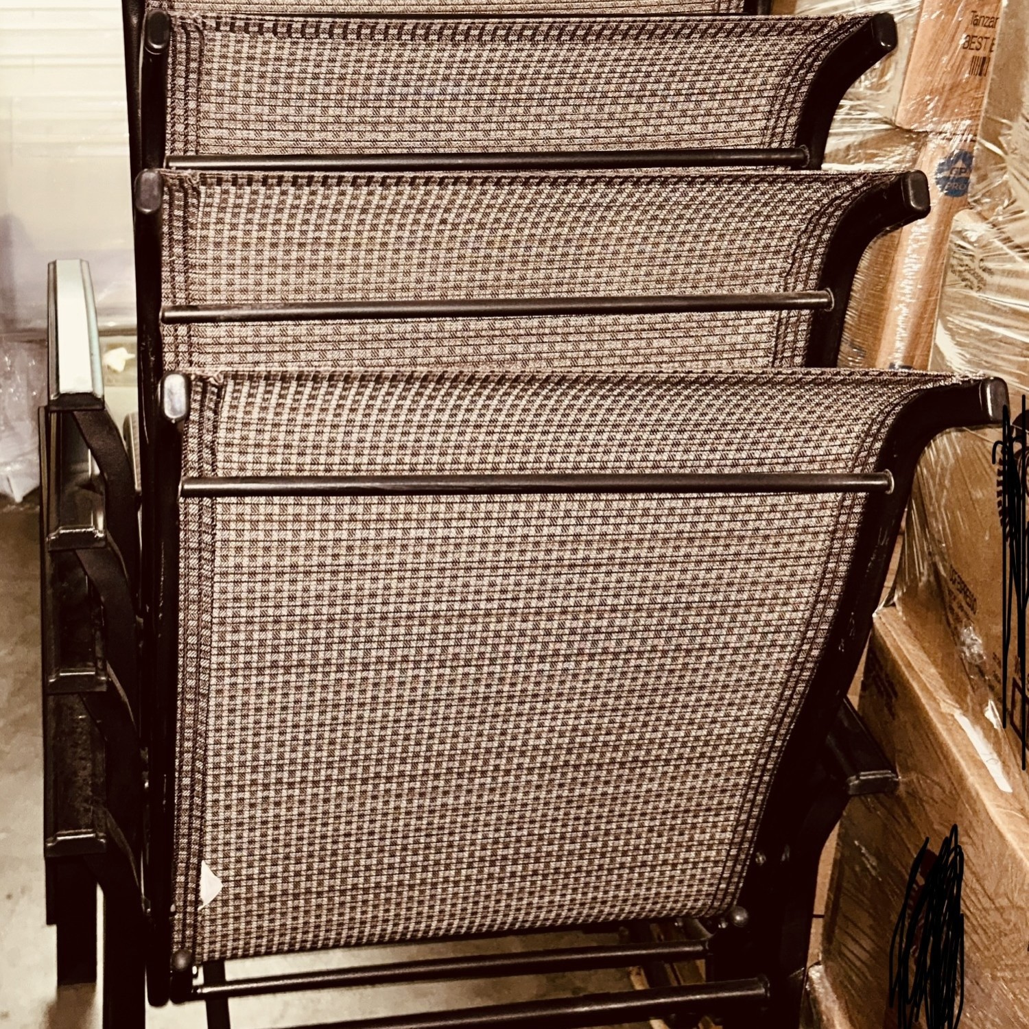 Patio table and chairs