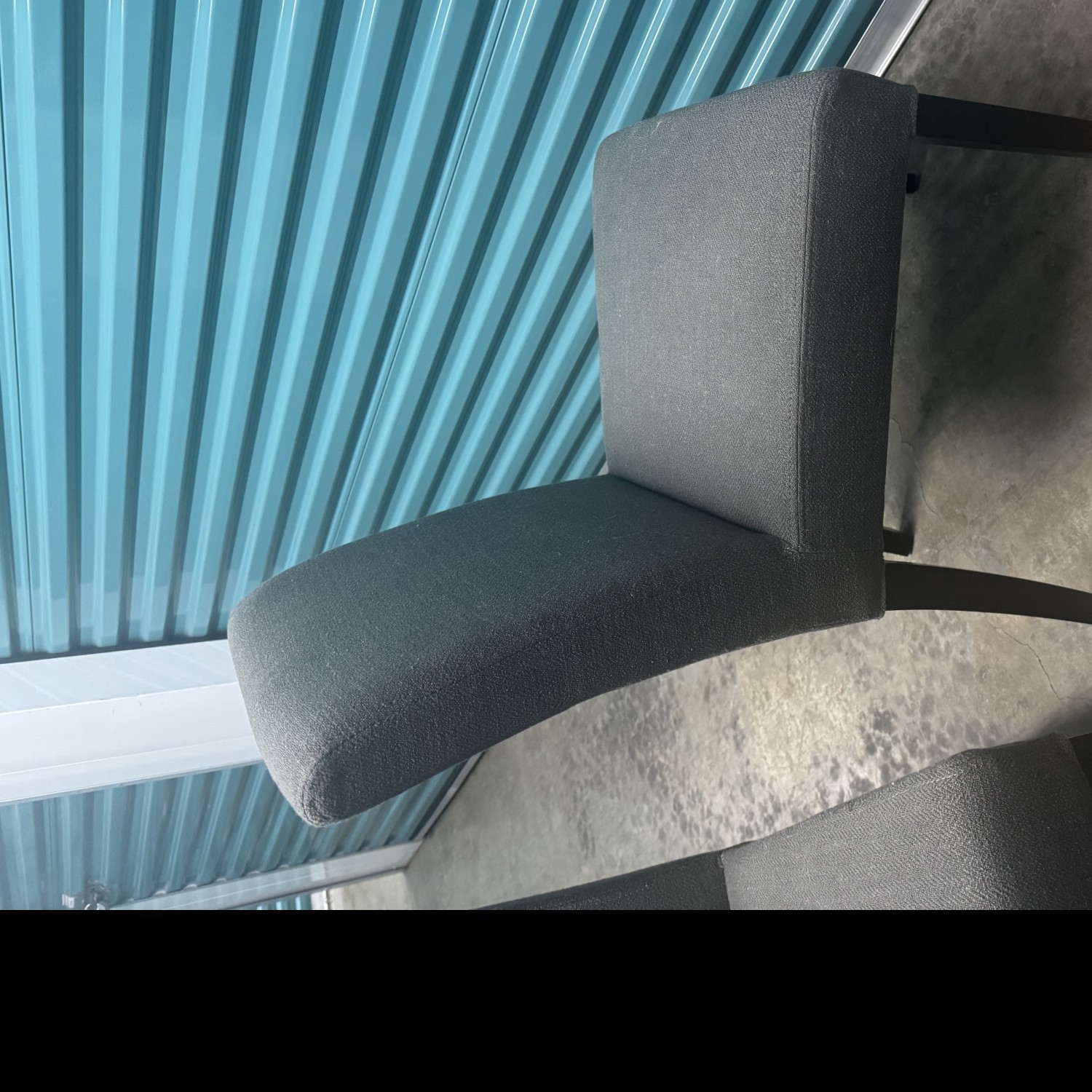Crate and Barrel dining chairs