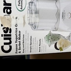 Cuisinart Ice Cream Maker