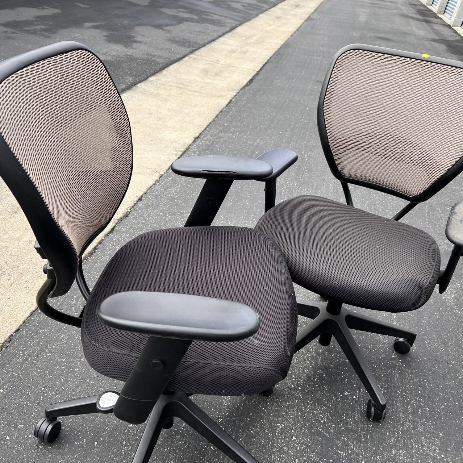 2 task chairs