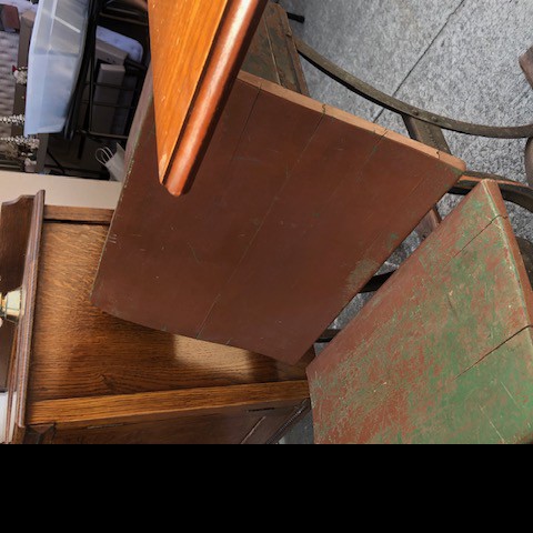 Antique child’s school desk