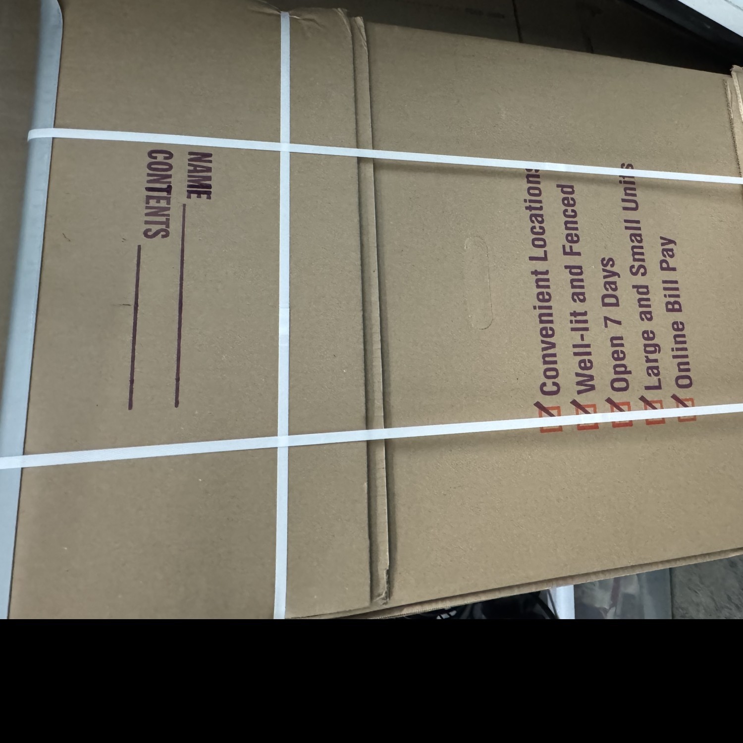 New Wardrobe boxes - never used! Tall, WB1P (two available, one at 10, one at 8 undone)