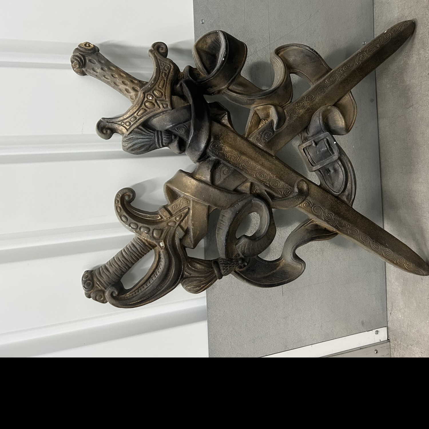 Cross Swords Shield Crest