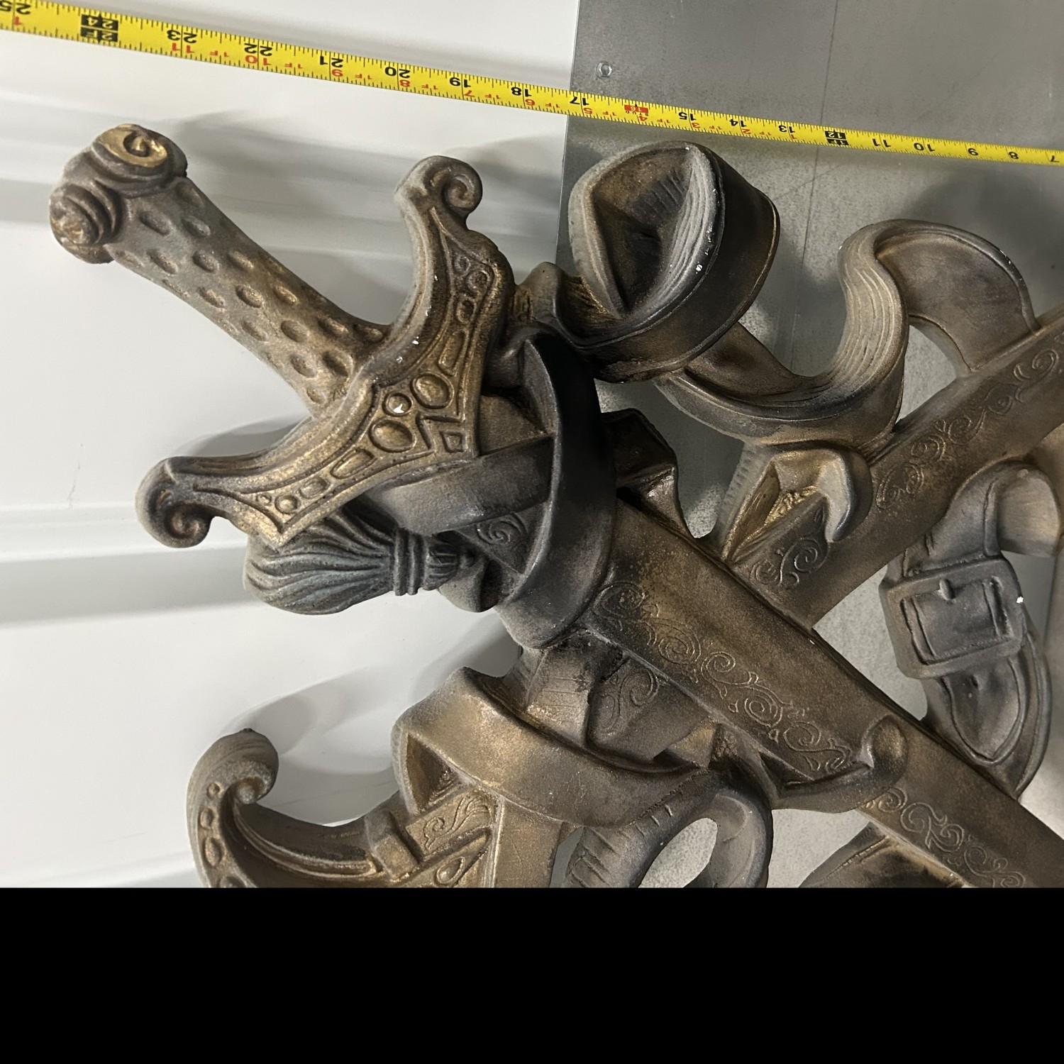 Cross Swords Shield Crest