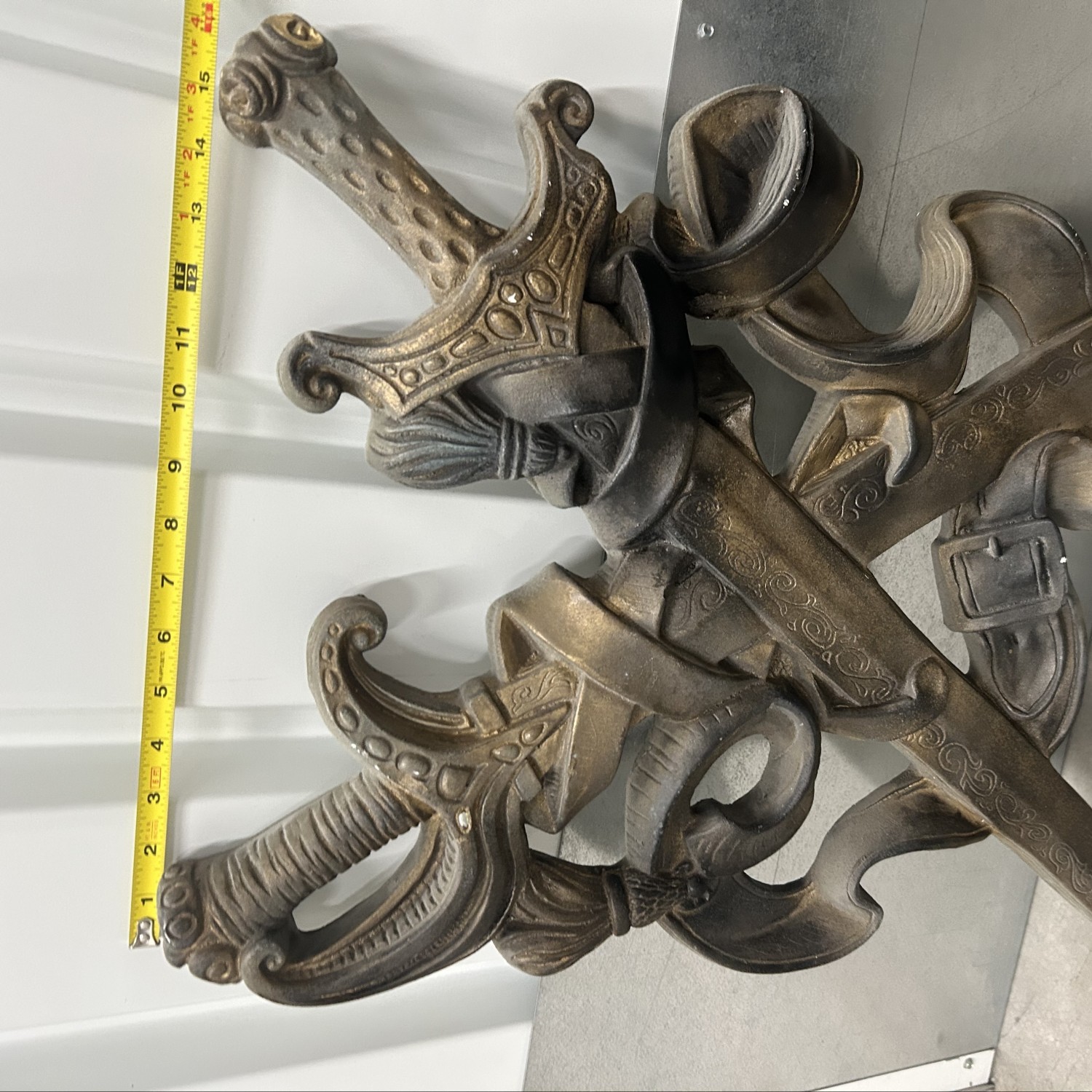 Cross Swords Shield Crest