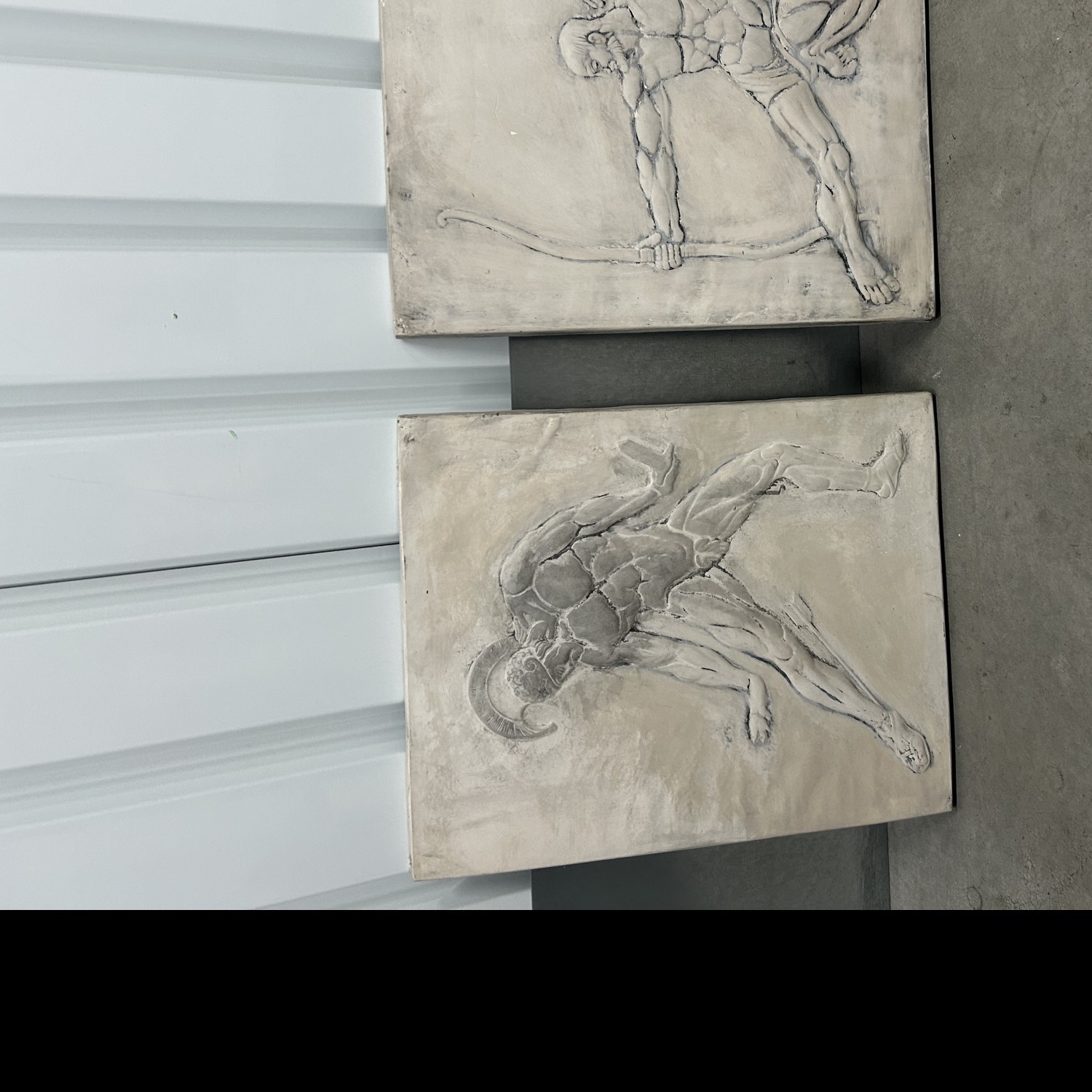 Achilles Heels Plaster Art