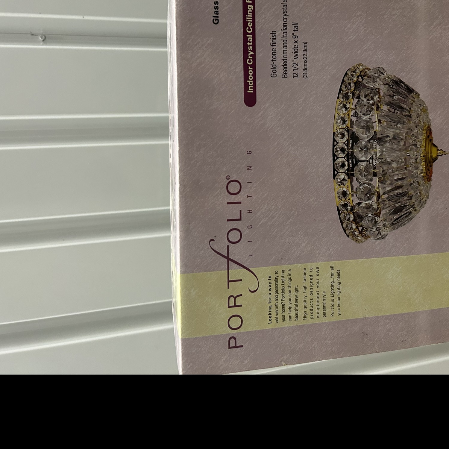 Crystal Ceiling Light