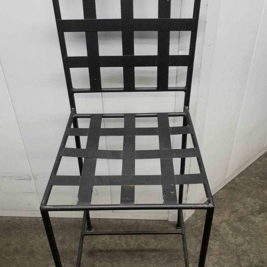 Iron outdoor chair