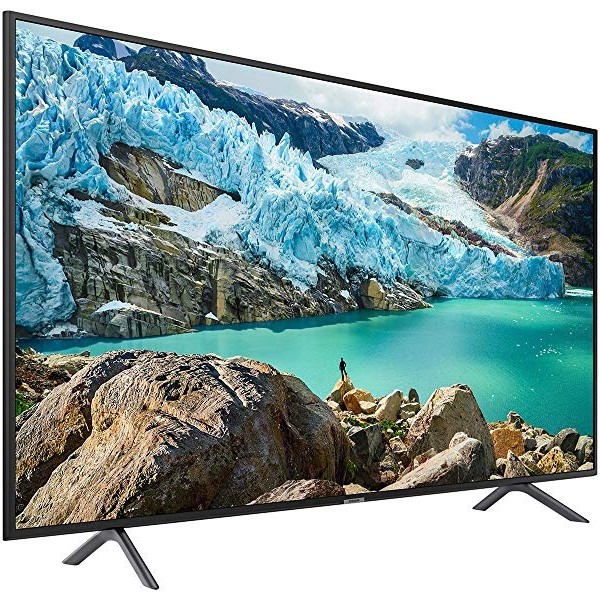 SAMSUNG UN75RU7100FXZA Flat 75-Inch 4K UHD 7 Series Ultra HD Smart TV with HDR and Alexa Compatibili