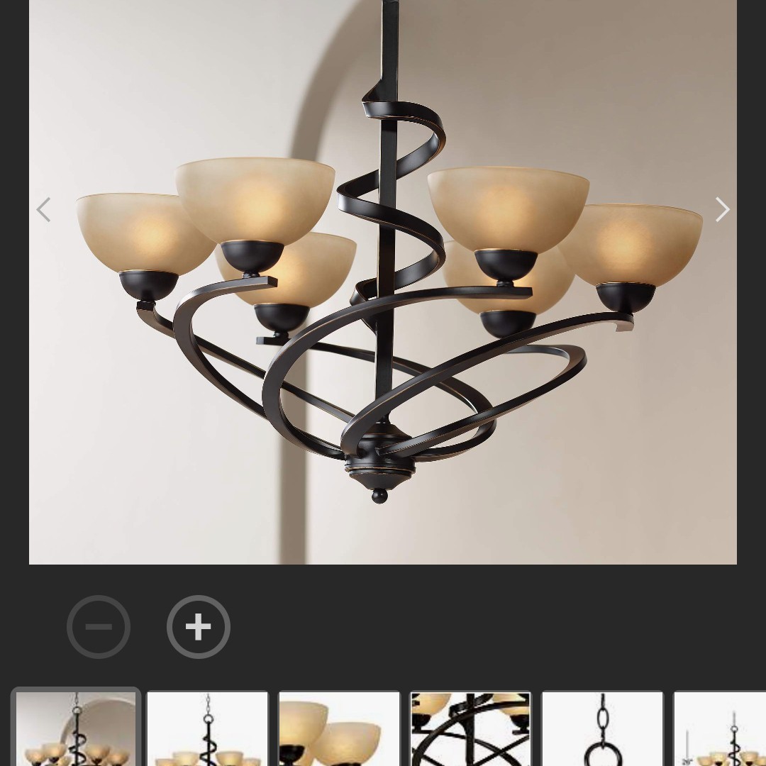 Ribbon Chandelier 