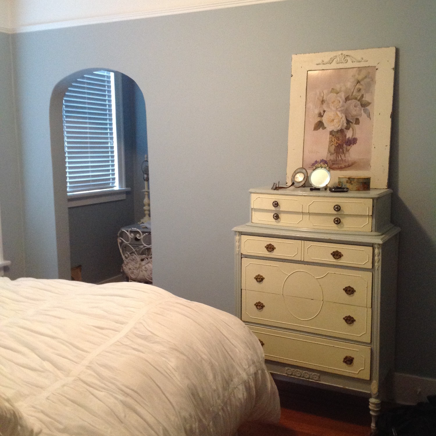 Antique Dresser and matching vanity with mirror