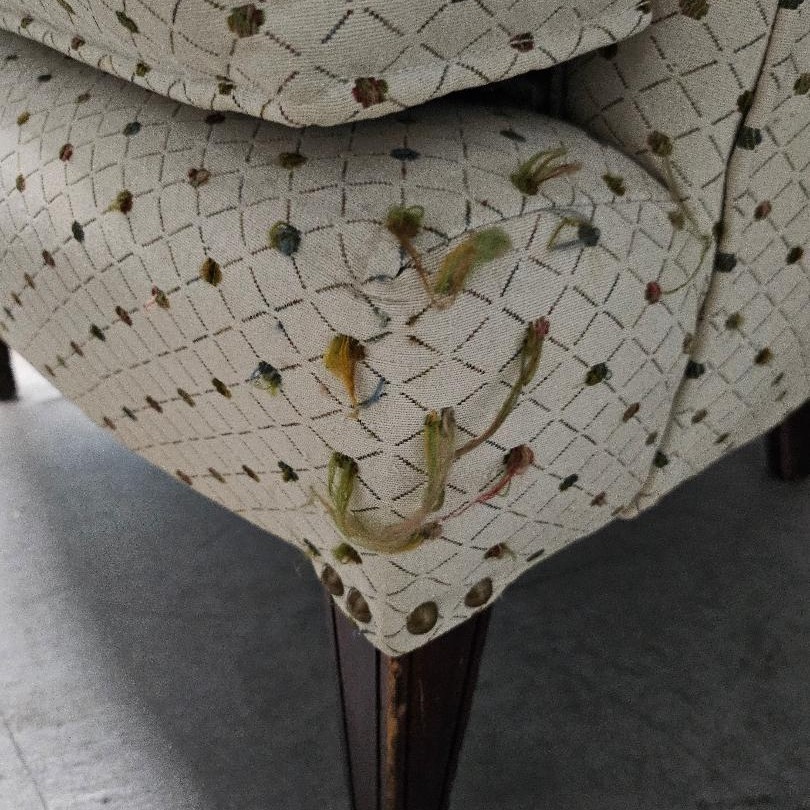 Vintage/Antique Upholstered Armchair