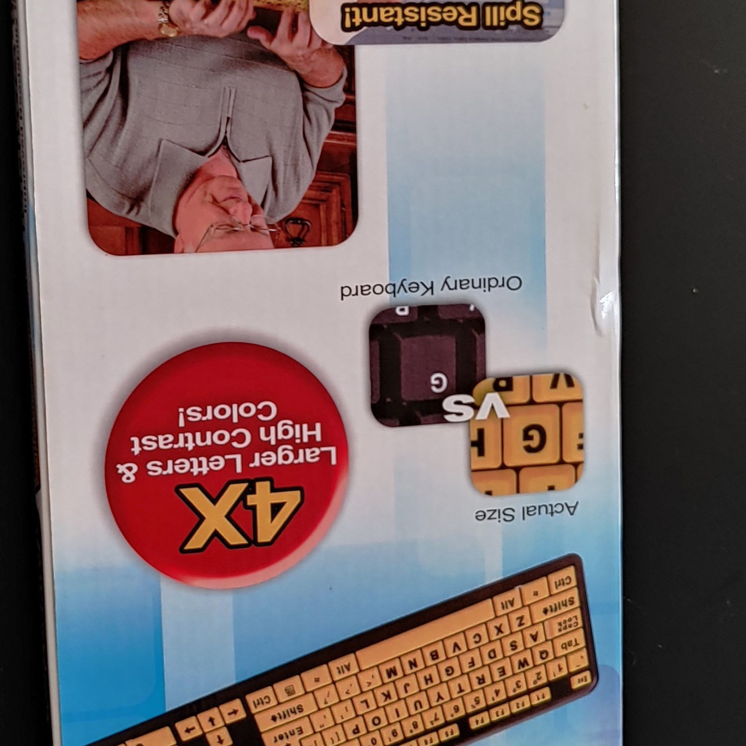 EZ Eyes Large Print Keyboard