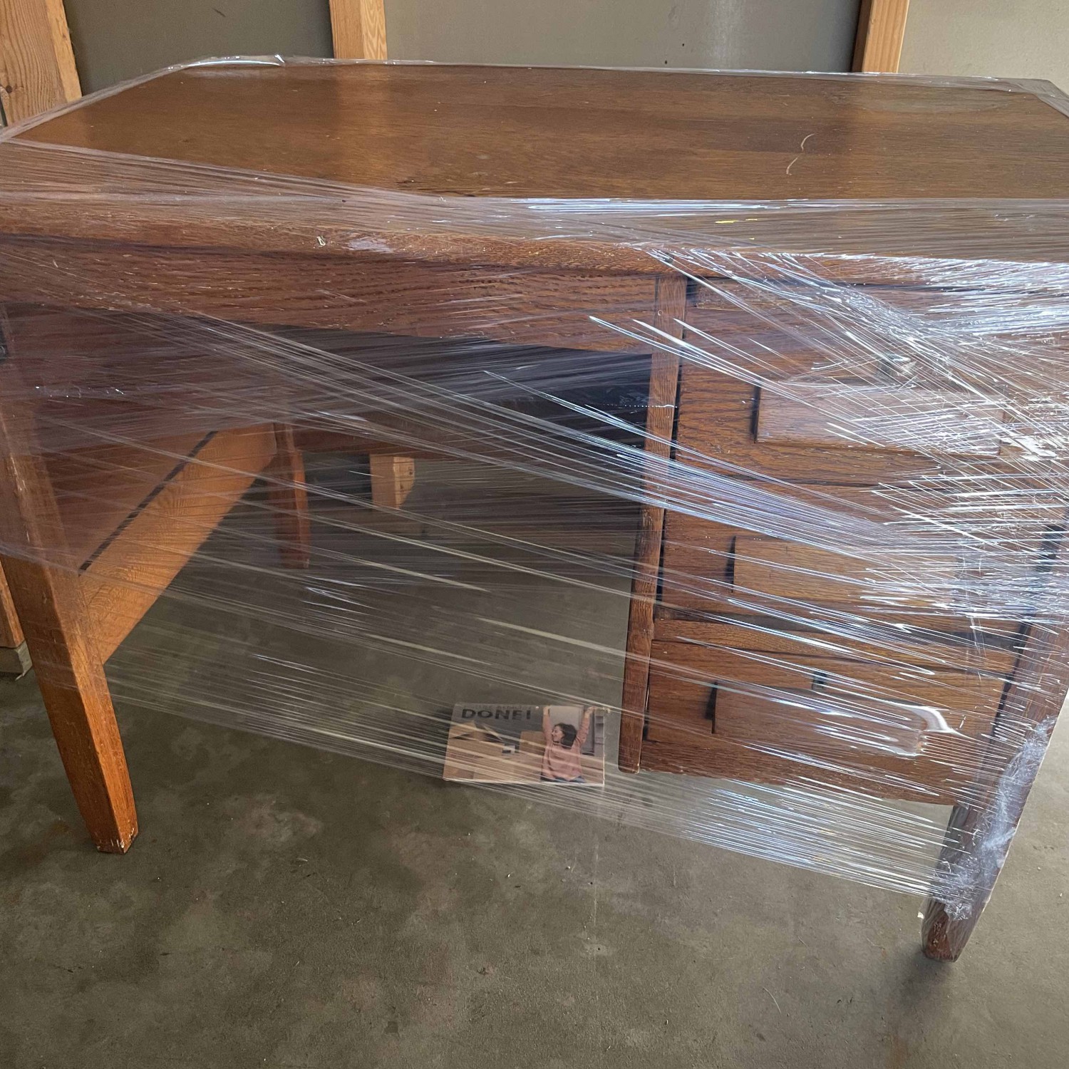 FREE - Small oak desk